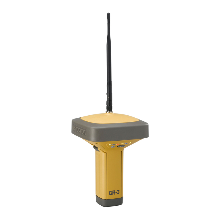 Topcon GR-3 User manual