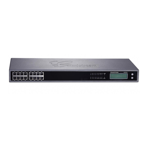 Grandstream Networks GXW42XX series User manual Grandstream Networks GXW42XX series User manual
