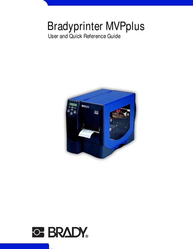 Brady THT MVPplus User manual