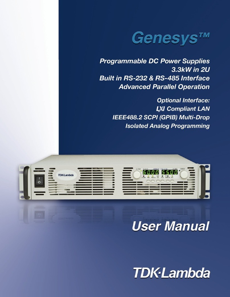 Genesys GEN8-400 user manual
