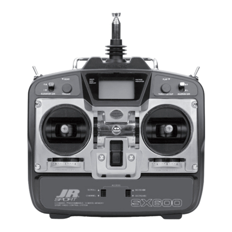 JR SX600 user manual