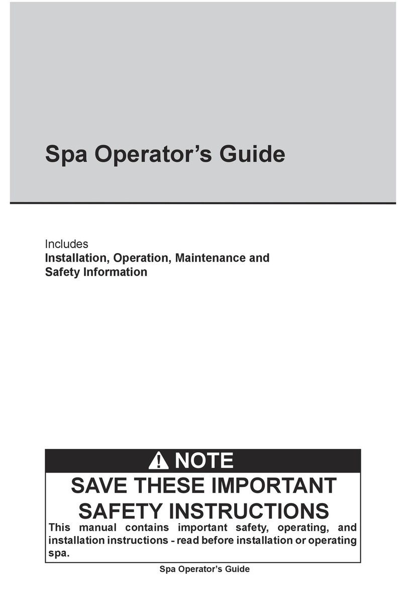 Spa Spa Operator's guide