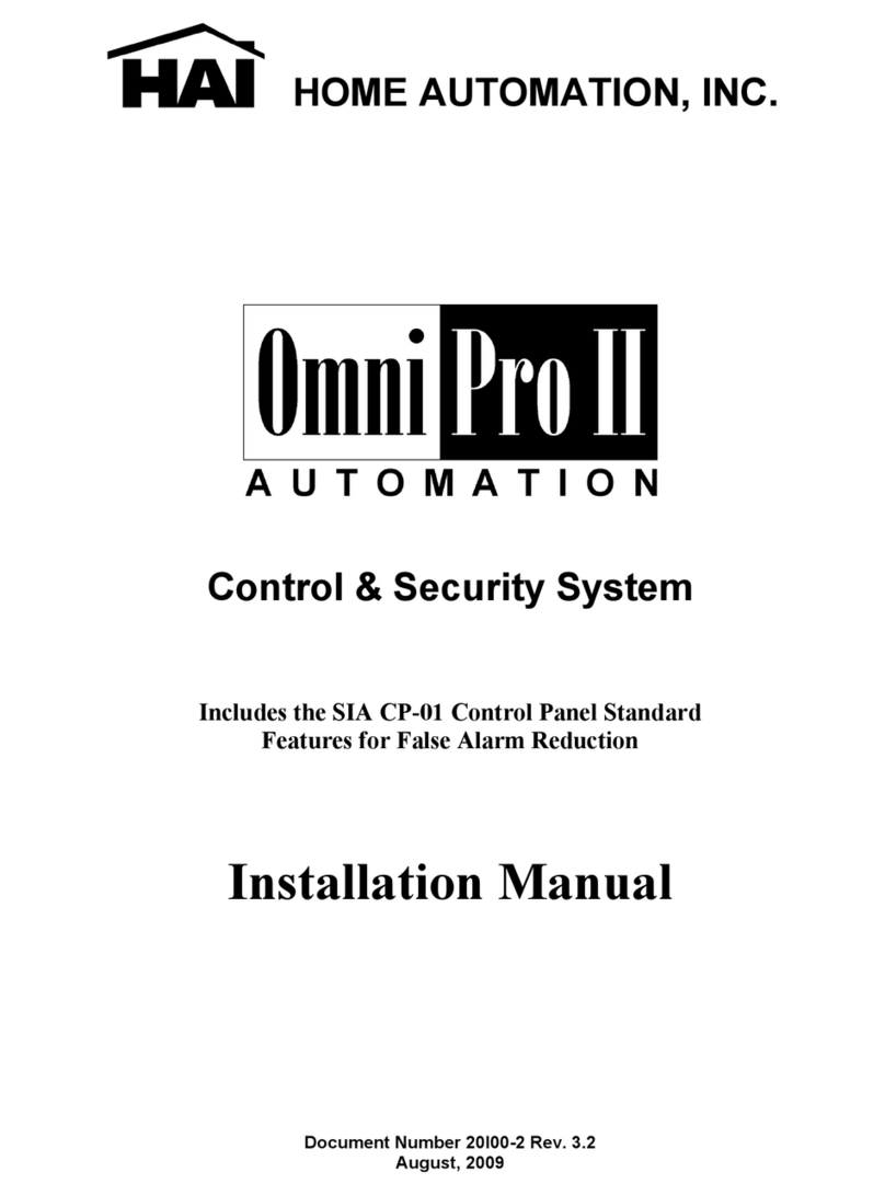 Home Automation Omni Pro II installation manual Home Automation Omni Pro II installation manual