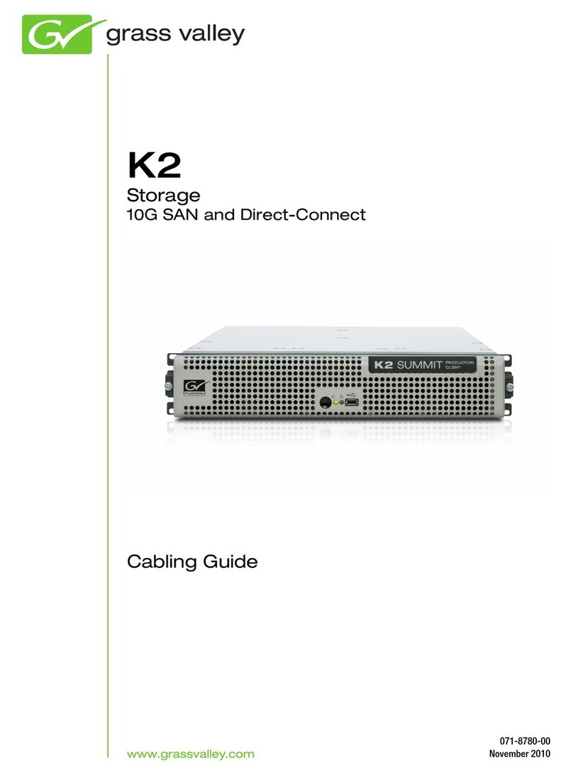 GRASS VALLEY K2 BASECAMP EXPRESS User manual