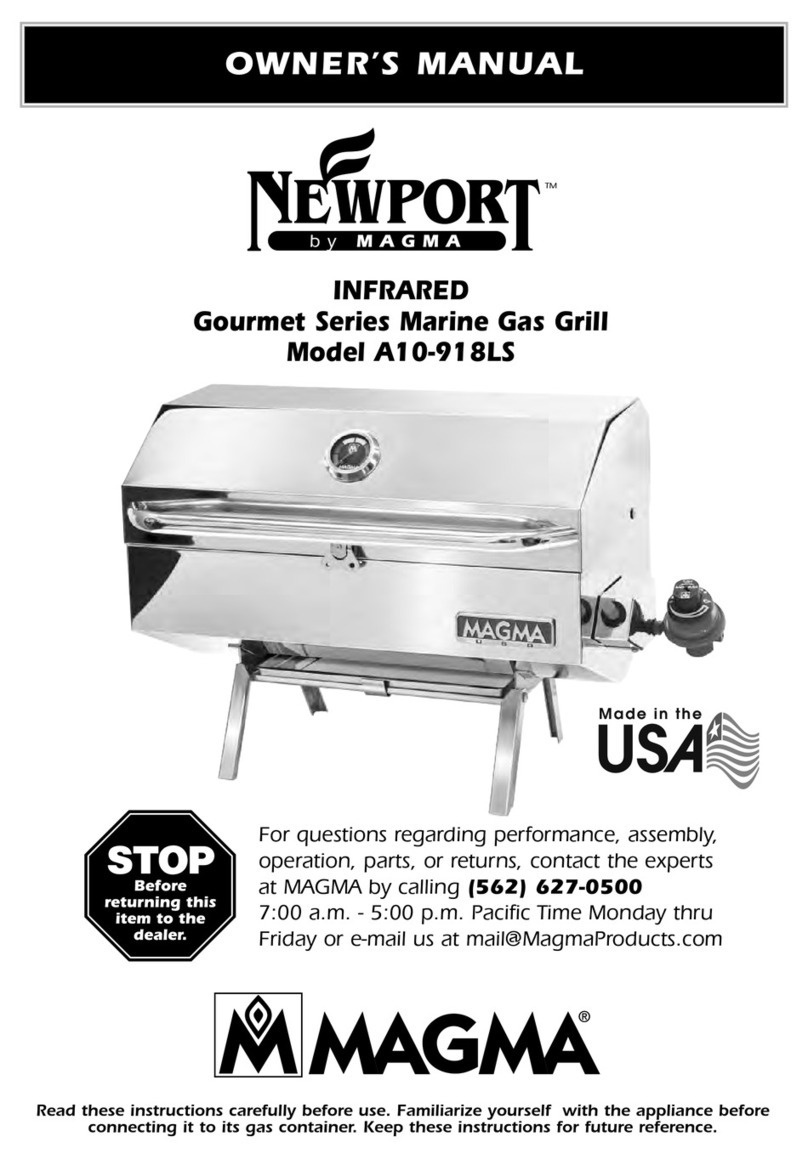 Newport Gourmet A10-918LS owner's manual