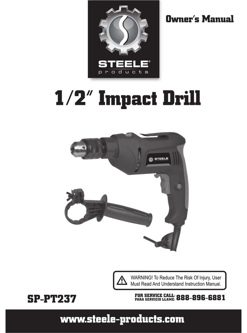 STEELE PRODUCTS SP-PT237 owner's manual