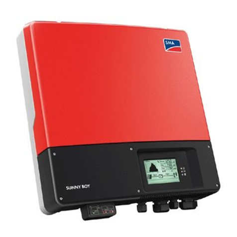 SMA SUNNY BOY 3000TL Single Tracker User manual