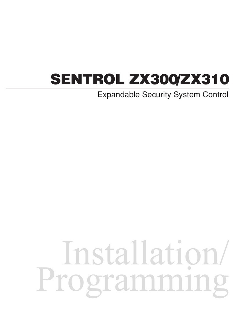 Sentrol ZX300 Assembly instructions