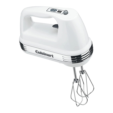 Cuisinart Power Advantage HM-50C INSTRUCTION AND RECIPE BOOKLET