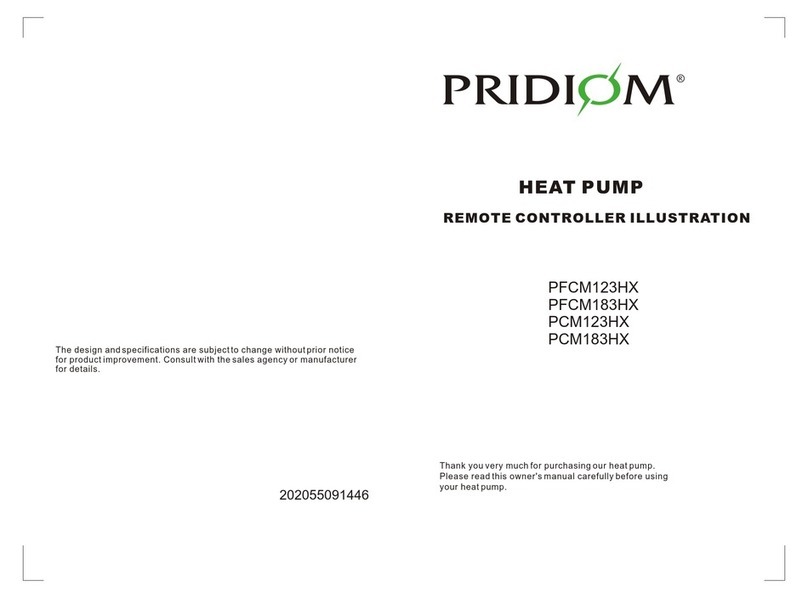 Pridom PFCM123HX User manual