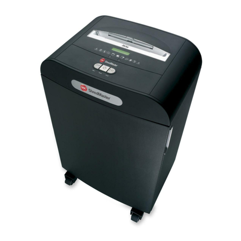GBC ShredMaster GDS2213 instruction manual