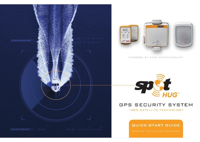 Spot Hug GPS SECURITY SYSTEM quick start guide