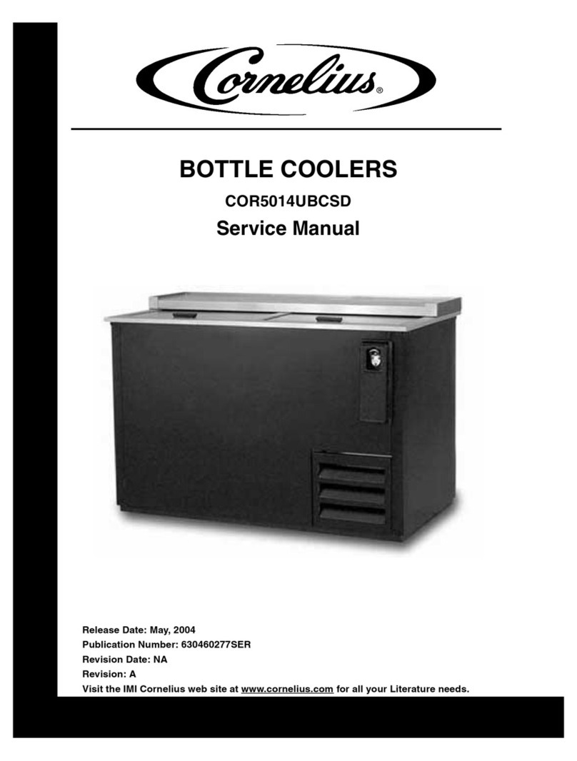 Cornelius COR5014UBCSD User manual