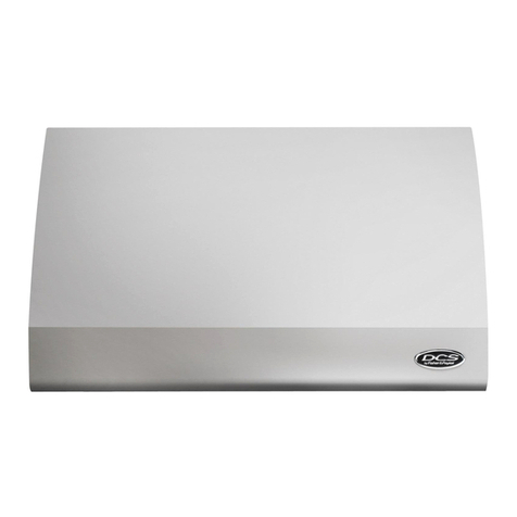 DCS Vent Hood VS30 installation guide