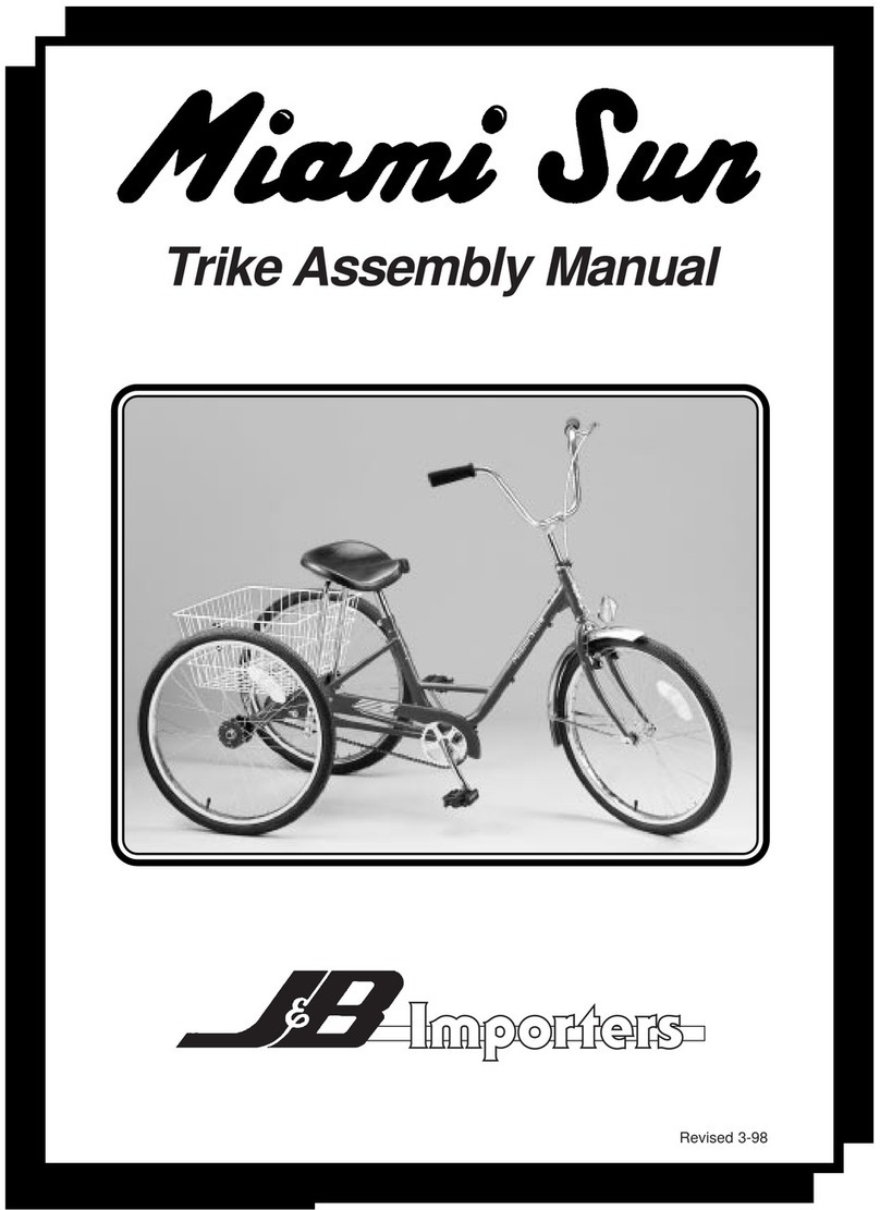 J&B Importers Miami Sun Assembly manual