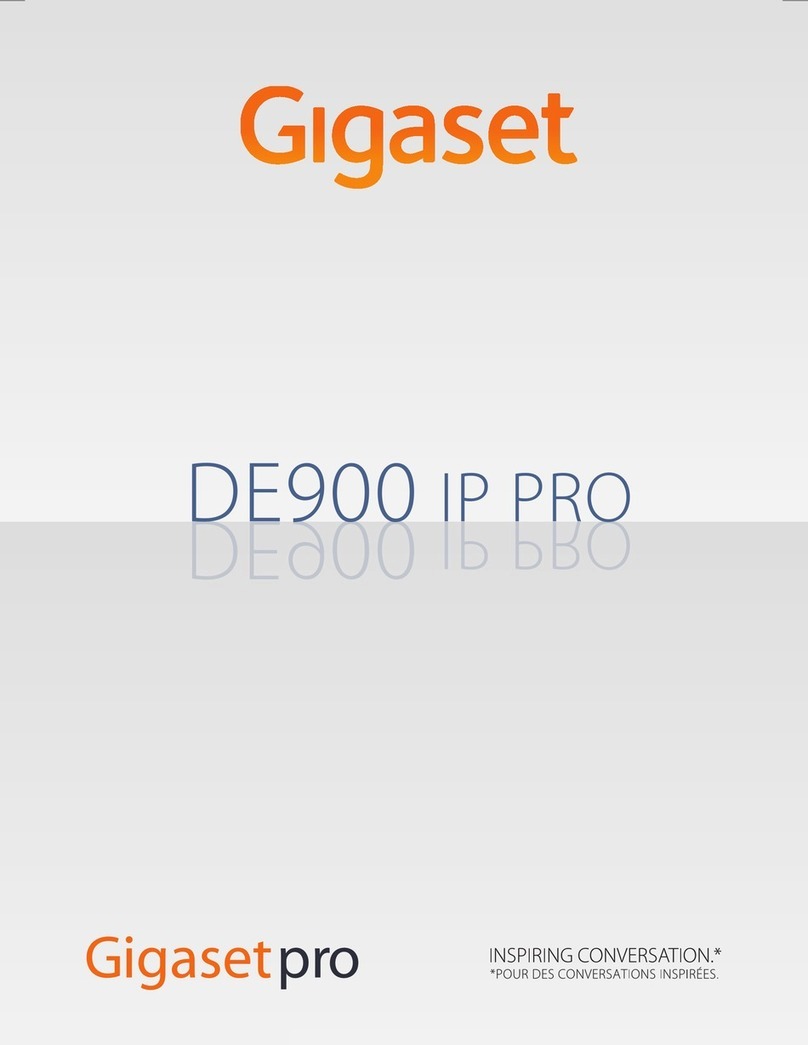 Gigaset DE900 IP Pro user guide