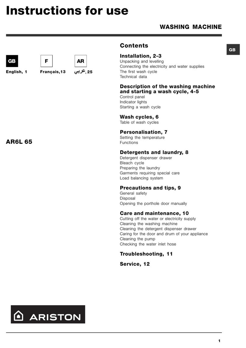 Ariston AR6L 65 User manual