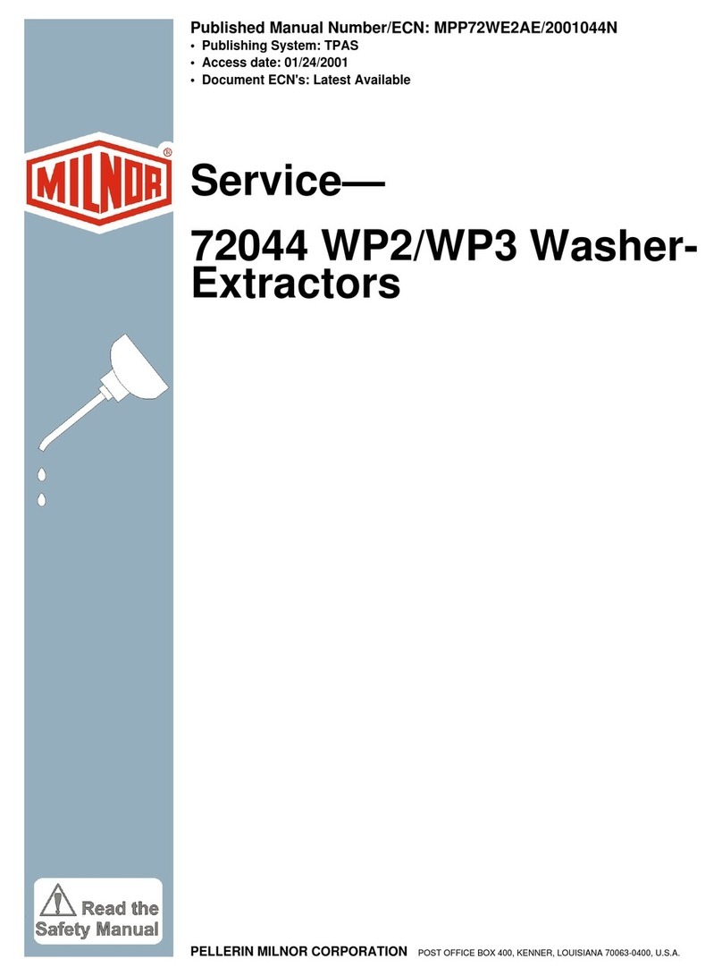 Milnor 72044 WP2 Assembly instructions
