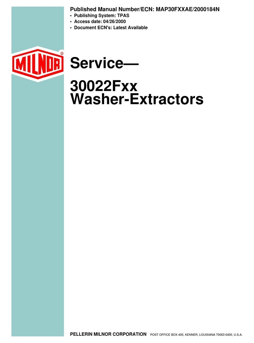 Milnor 30022F Series Service