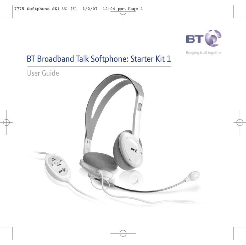 BT Broadband Talk Softphone: Starter Kit 1 user guide