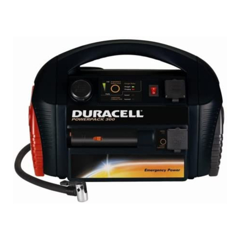 Duracell Powerpack 300 owner's guide