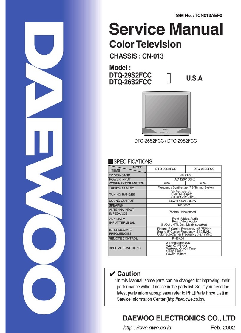 Daewoo DTQ-29S2FCC User manual