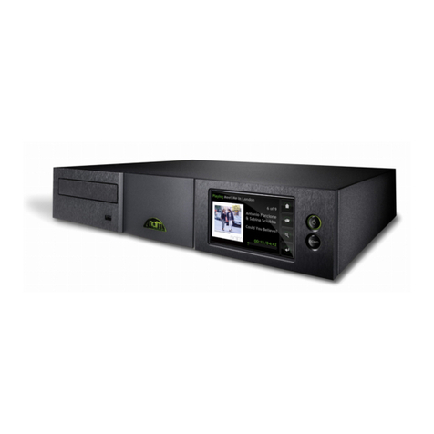 NAIM HDX - REMOTE CONTROL CODE User manual