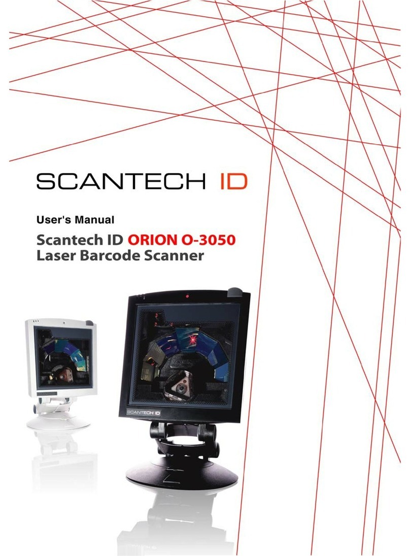 Scantech ORION O-3050 User manual