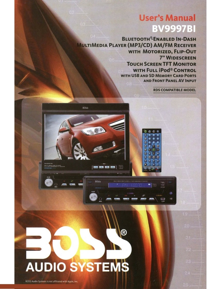 Boss Audio Systems BV9997BI User manual