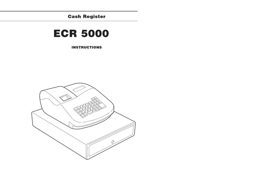 Olivetti ECR 5000 instructions