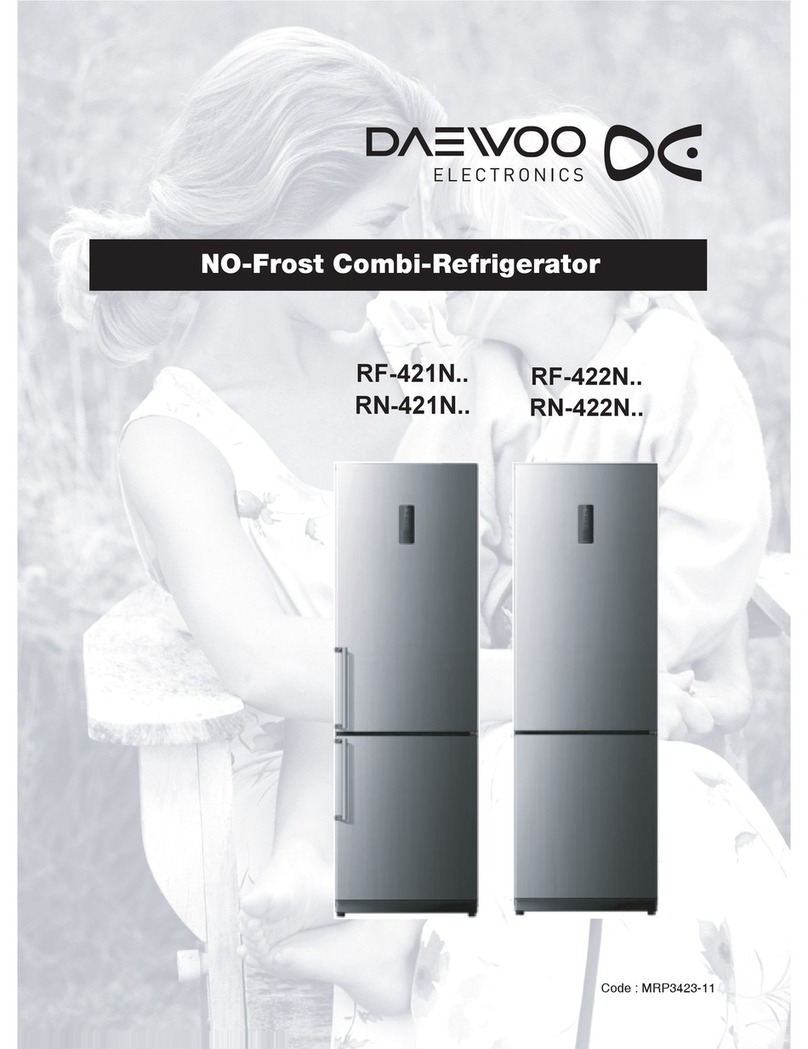 Daewoo RF-421N Series user guide