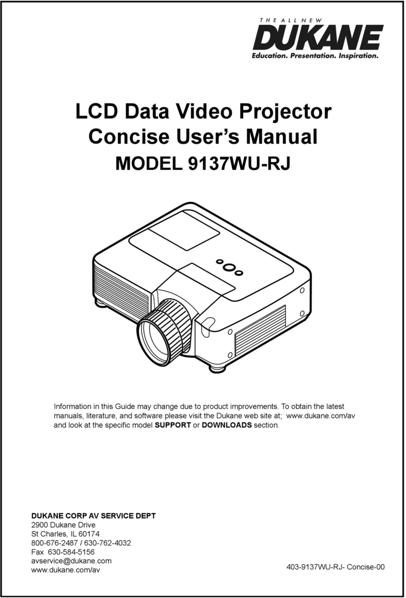 Dukane 9137WU-RJ User manual