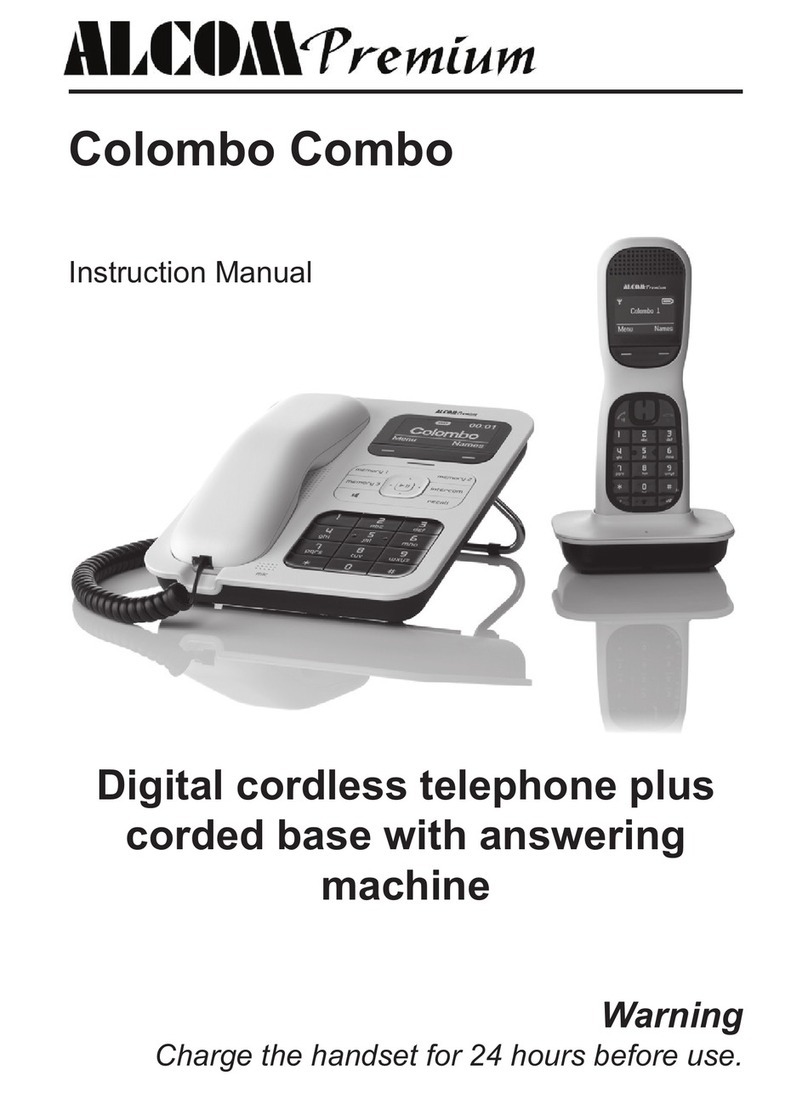 ALcom Colombo Combo instruction manual