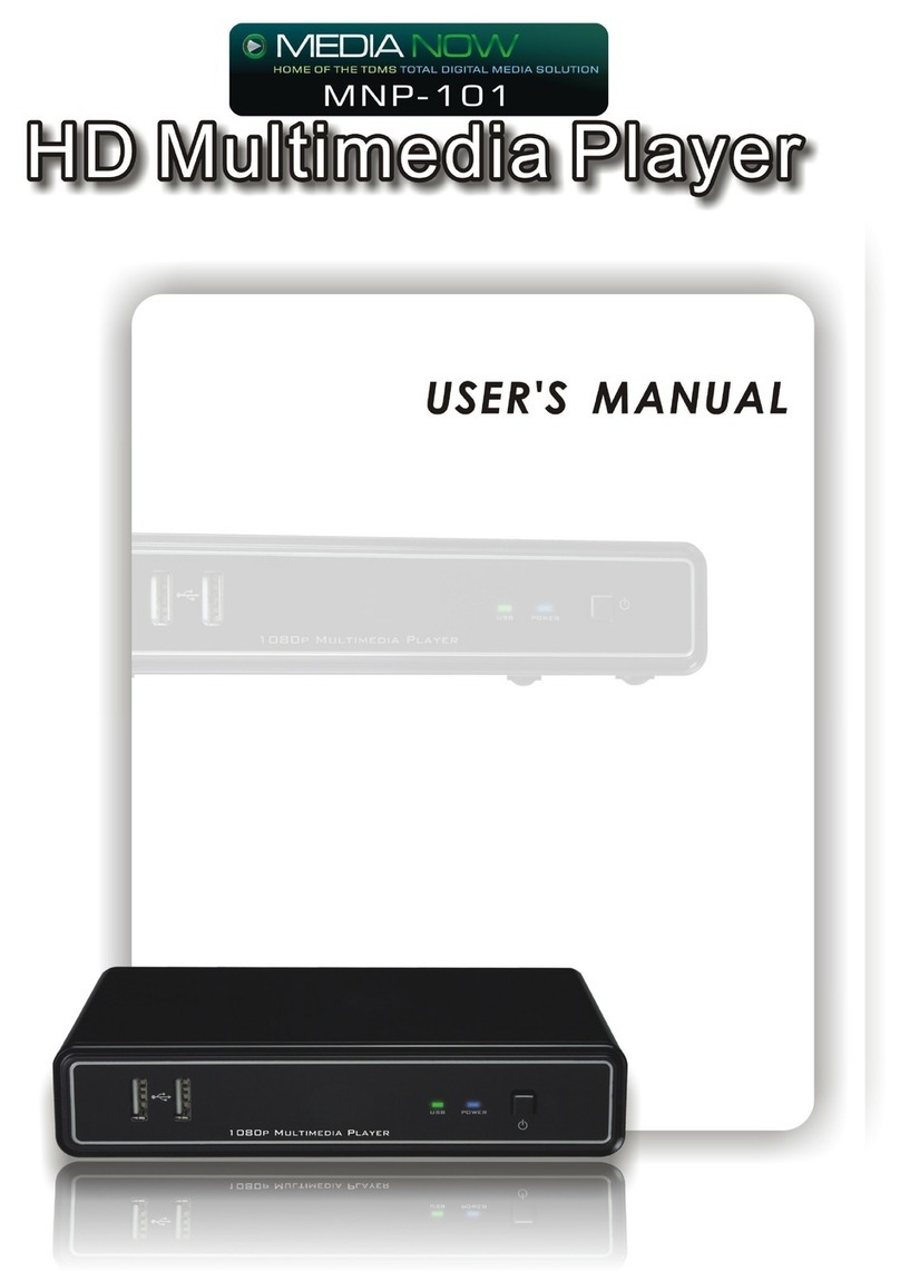 MediaNow MNP-101 user manual