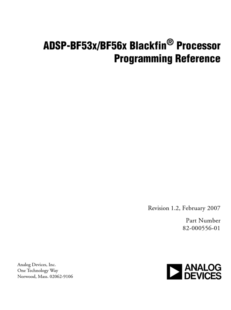 Analog Devices ADSP-BF53x Blackfin Service manual Analog Devices ADSP-BF53x Blackfin Service manual