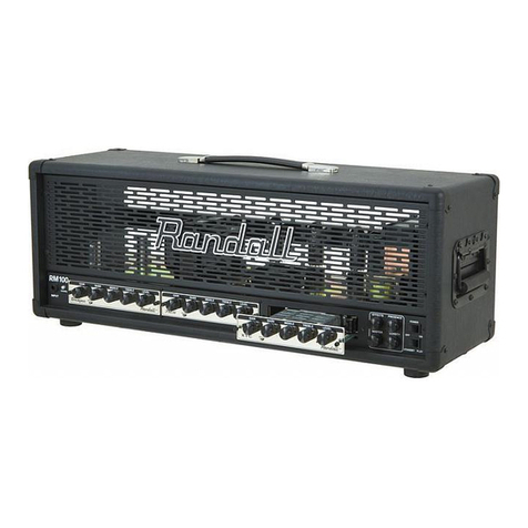 Randall RM100 owner's manual