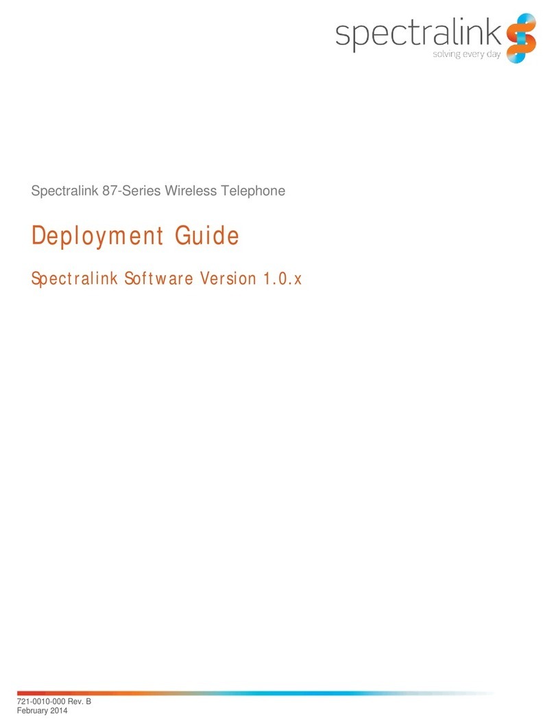 SpectraLink PIVOT 87-series Deployment guide