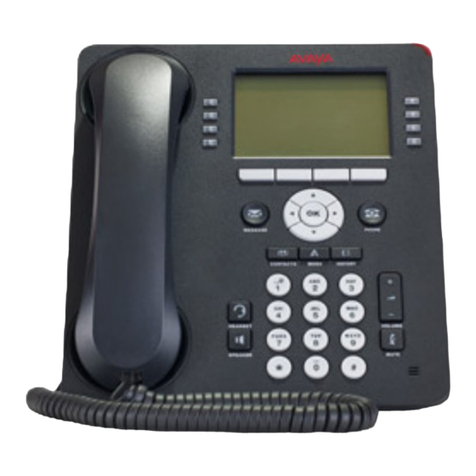 Avaya one-X 9611G User manual Avaya one-X 9611G User manual