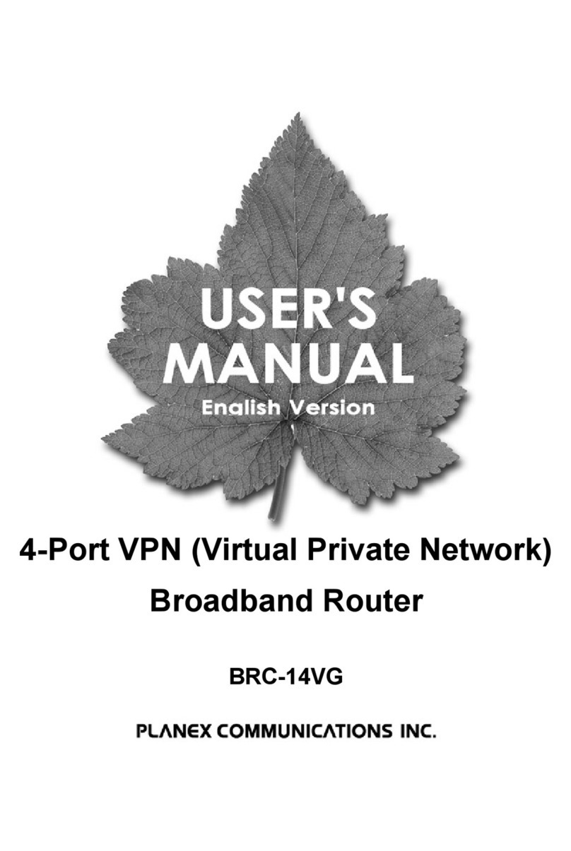 Planex BRC-14VG user manual