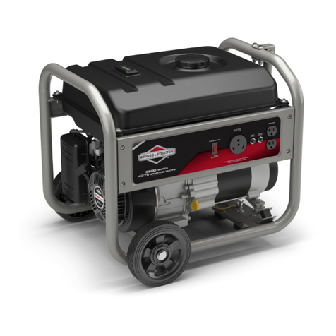 Briggs & Stratton 3500 Watt Portable Generator User manual Briggs & Stratton 3500 Watt Portable Generator User manual