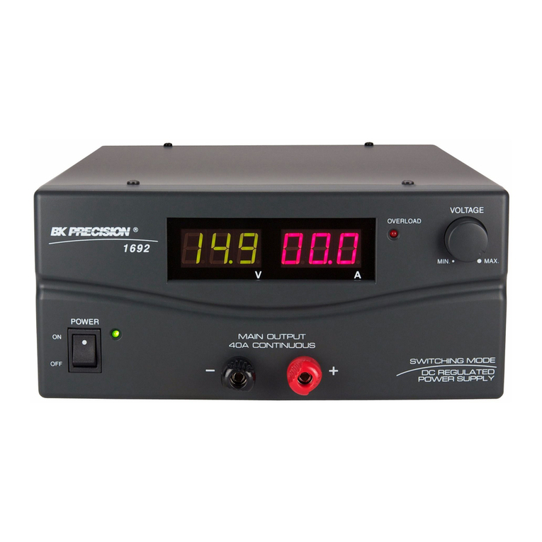 B+K precision BK 1692 user manual