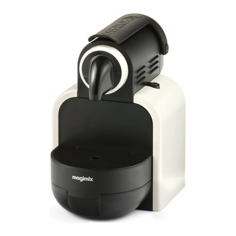 MAGIMIX M100 Nespresso Essenza User manual