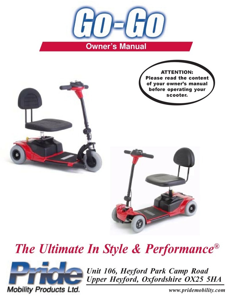 Rride Go Go owner's manual