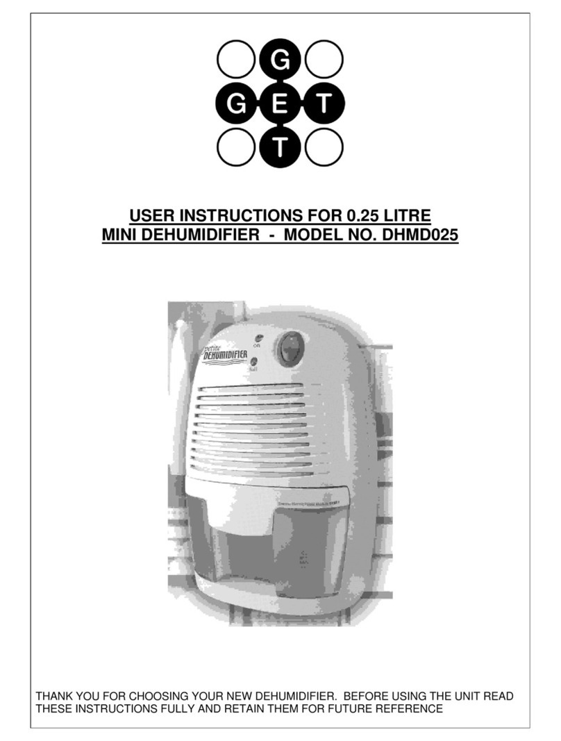 GET DHMD025 User instructions