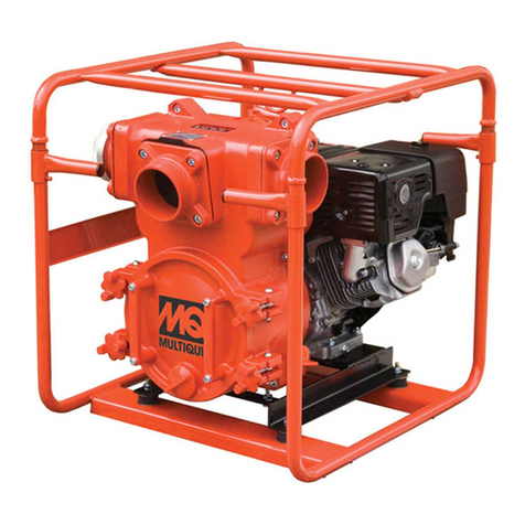 MULTIQUIP QP4TH Operation and parts manual
