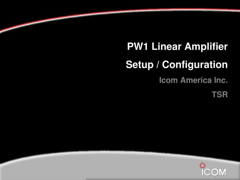 Icom PW1 Quick guide