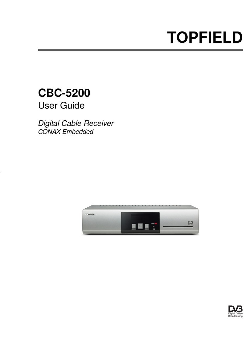 Topfield CBC-5200 User manual