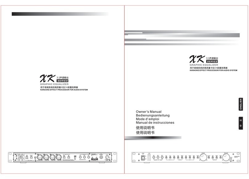 XK 3.1 series owner's manual