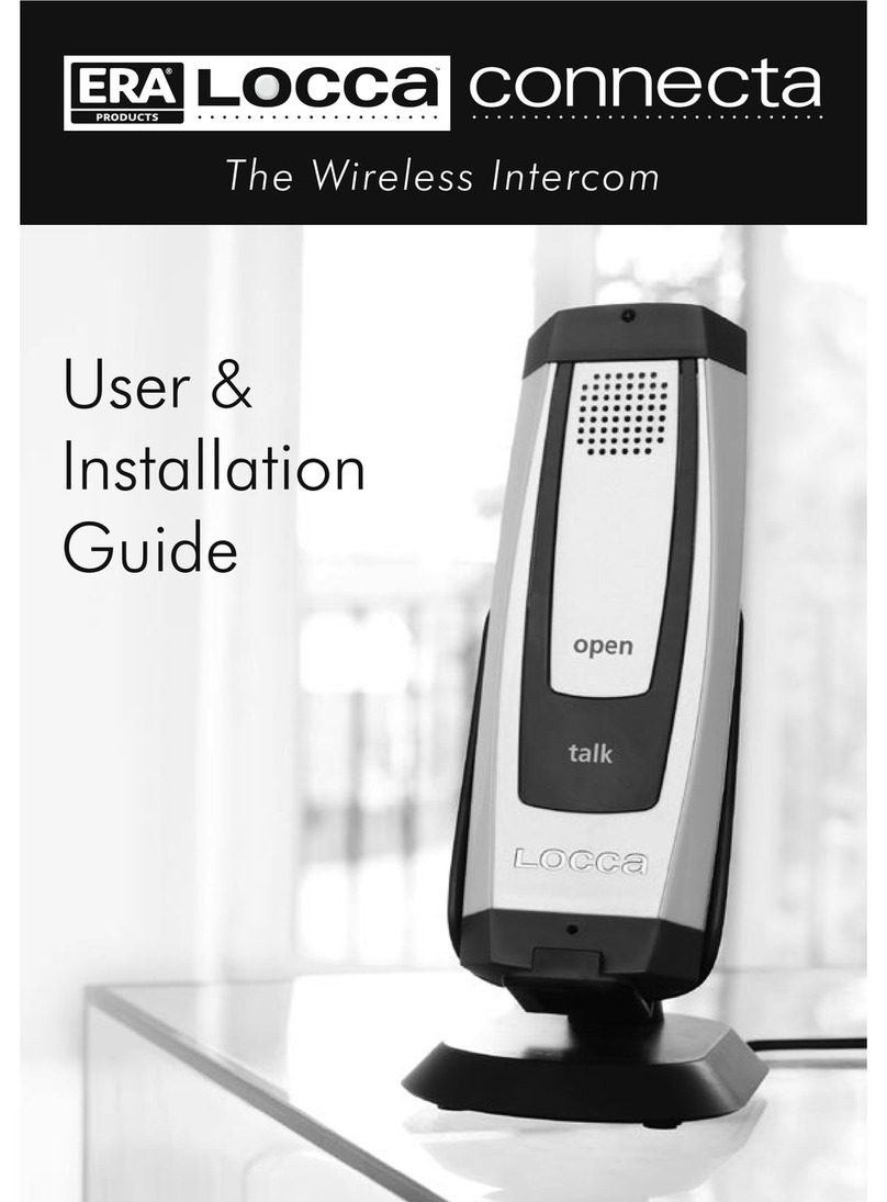 ERA Products Locca Connecta Troubleshooting guide