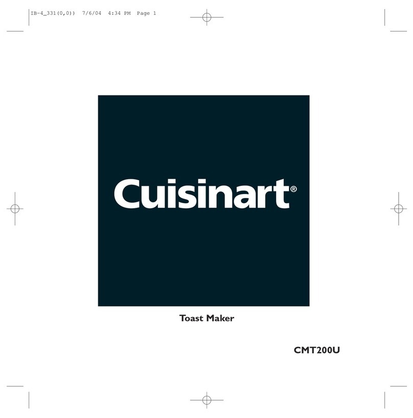 Cuisinart CMT200U user guide